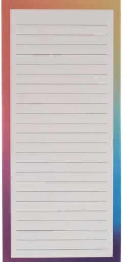 Att göra lista med magnet fade rosa/blå