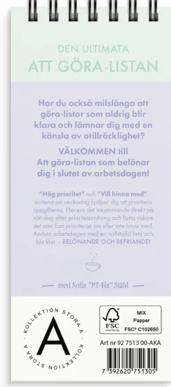 Att göra lista PT-Fia - Sofia Ståhl