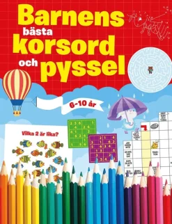 Barnens bästa korsord och pyssel