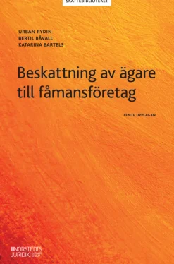 Beskattning av ägare till fåmansföretag