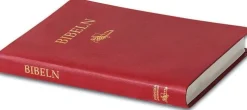 Bibeln SFB98, slimline, röd skinnimitation