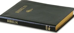 Bibeln SFB98, slimline, svart cabraskinn