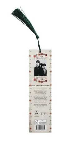 Bokmärke - Carl och Karin Larsson : Trädgårdsscen från Marstrand