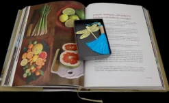 Bokmärke i metall Trollslända