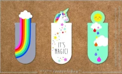 Bokmärke magnet Enhörning