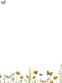 Brevpapper Wildflower Garden