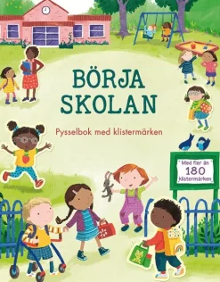 Börja skolan: pysselbok med klistermärken