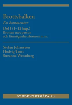 Brottsbalken Del I (1-12 kap.) : En kommentar. Brotten mot person och förmö
