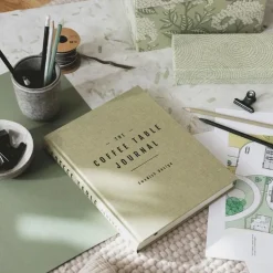 Coffe table journal - grön