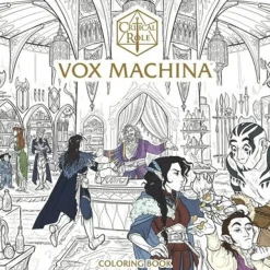 Critical Role: Vox Machina Coloring Book