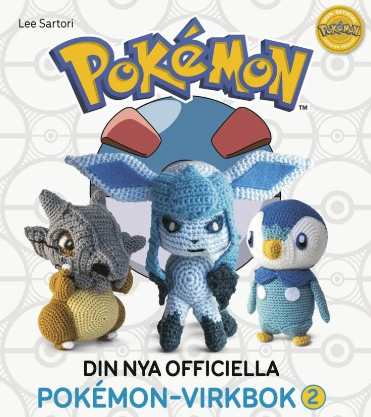 Din nya officiella Pokemon-virkbok
