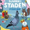 Djuren i staden. Pysselbok : med klistermärken