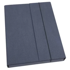Dokumentmapp A4 Olof canvas blå