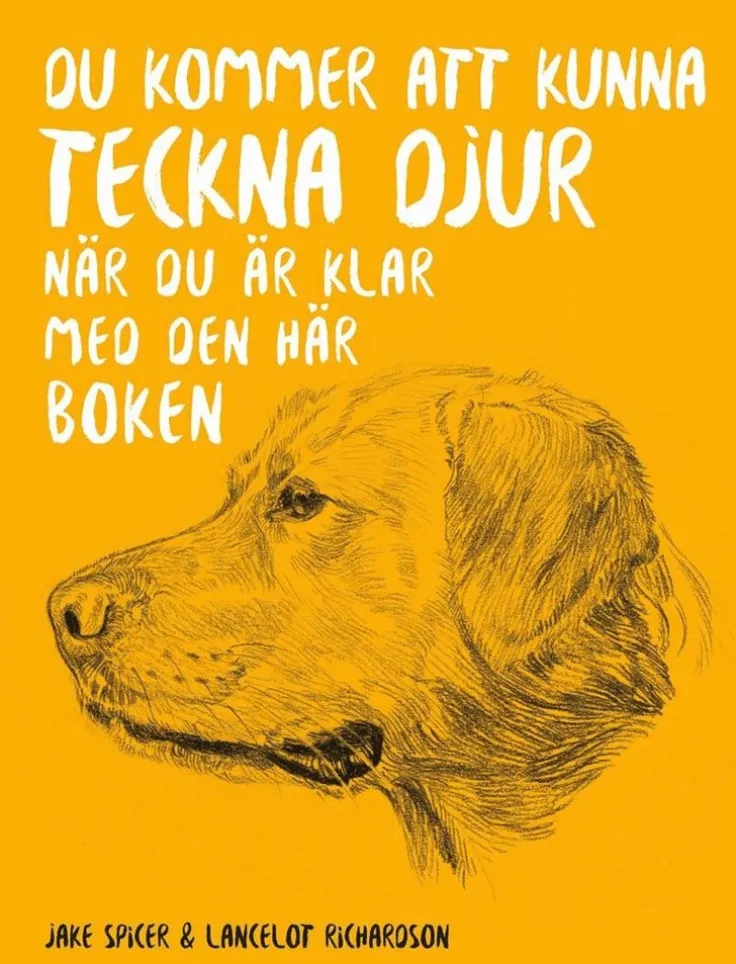 Du kommer att kunna teckna djur när du är klar med den här boken