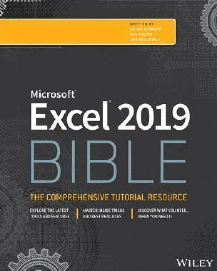Excel 2019 Bible