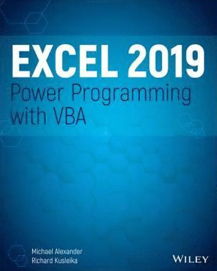 Excel 2019 Power Programming with VBA