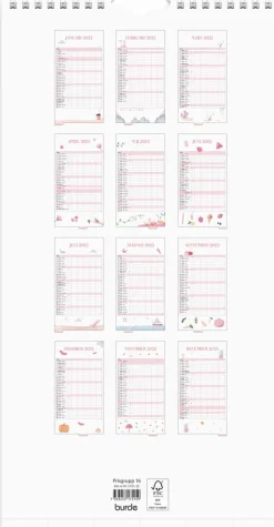 Familjekalender 2025 Annies familj