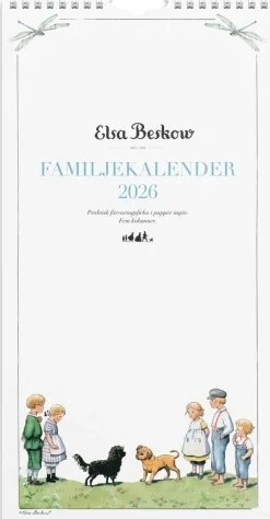 Familjekalender 2026 Elsa Beskow