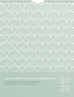 Familjekalender 2026 Familjens veckoplanering