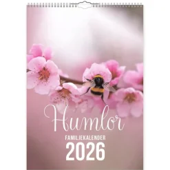 Familjekalender 2026 Humlor