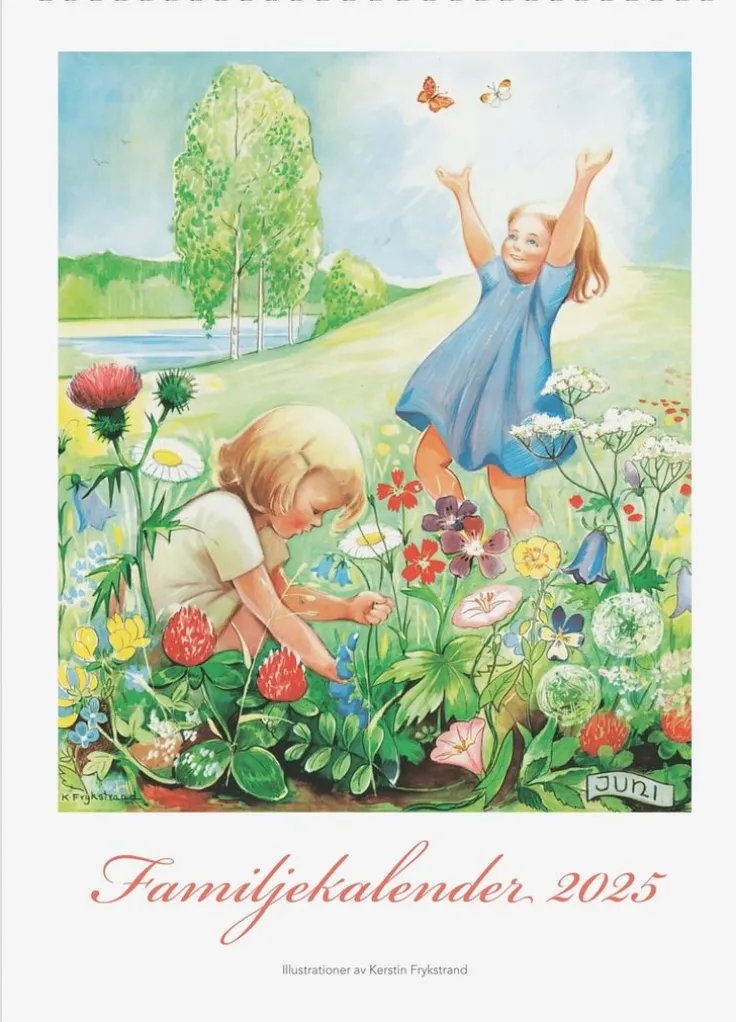 Familjekalender 2025 Kerstin Frykstrand