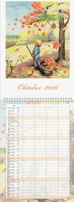 Familjekalender 2026 Kerstin Frykstrand