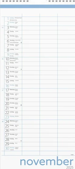 Familjekalender 2025-2026 Lilla