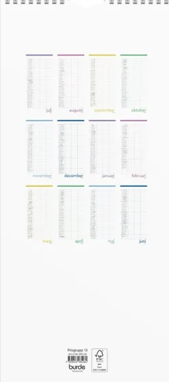 Familjekalender 2025-2026 Lilla