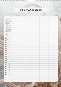 Familjekalender 2025 Modern