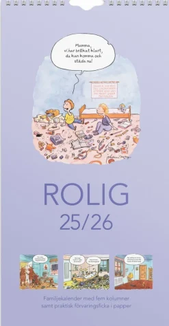 Familjekalender 2025-2026 Rolig