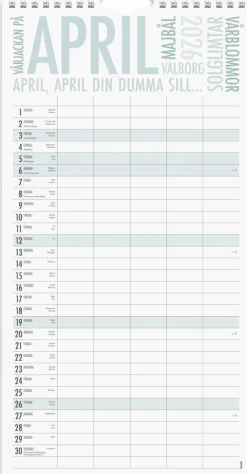 Familjekalender 2026 TrendArt