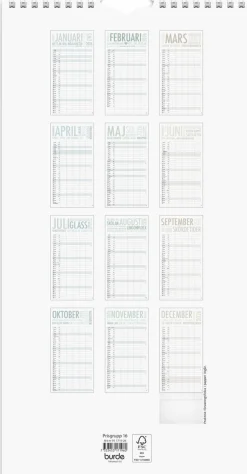 Familjekalender 2026 TrendArt