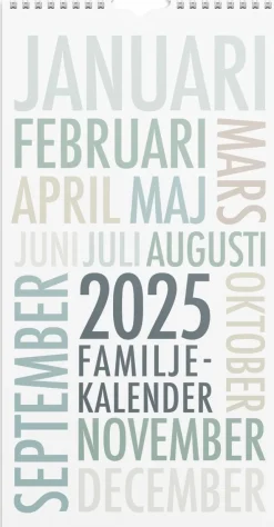 Familjekalender 2025 TrendArt
