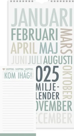 Familjekalender 2025 TrendArt