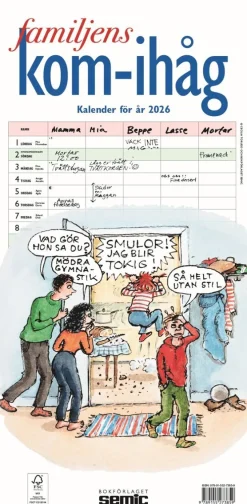 Familjens kom-ihåg-kalender 2026