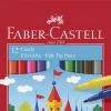 Fiberspetspenna Faber-Castell 12 färger