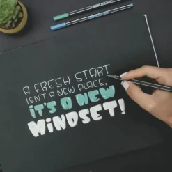 Fiberspetspenna Stabilo Pen 68 metallic guld