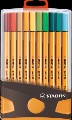 Fiberspetspenna Stabilo Point 88 Colorparade 20 färger