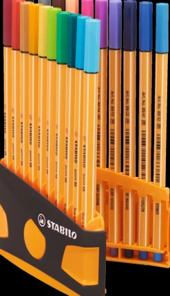 Fiberspetspenna Stabilo Point 88 Colorparade 20 färger