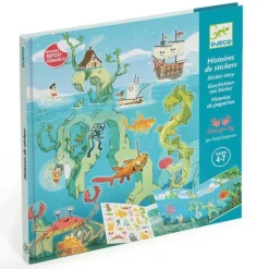 Flyttbara stickers - Äventyr till havs