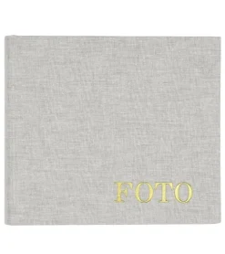 Fotoalbum 60 fickor FOTO grå