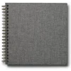 Fotoalbum 330x330mm spiral Elster grå