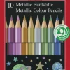 Färgpenna Faber-Castell Metallic 10 färger