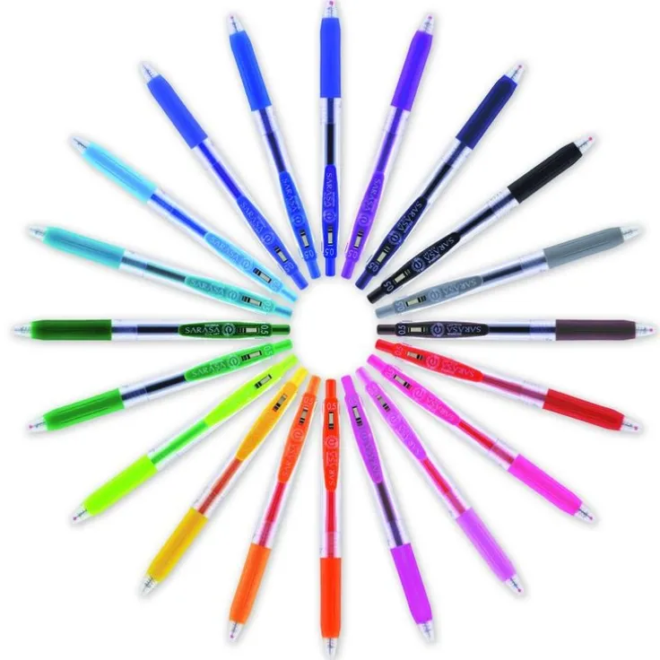 Gelpenna 0,7 Zebra Sarasa Clip svart