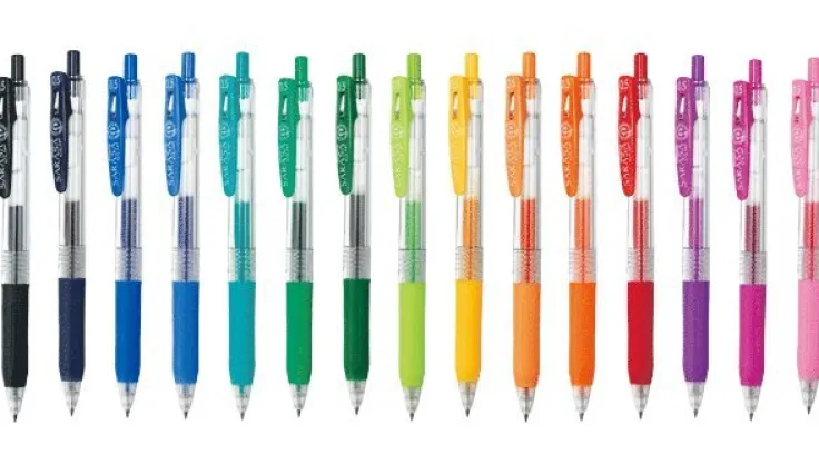 Gelpenna 0,7 Zebra Sarasa Clip blåsvart