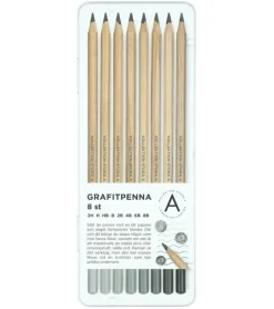Grafitpenna 8-pack