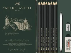 Grafitpenna Pitt Graphite Matt 11 delar i metalletui