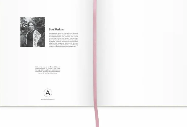 Gästbok Elsa Beskow Blomsterfesten