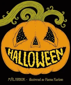 Halloween : målarbok av Hanna Karlzon