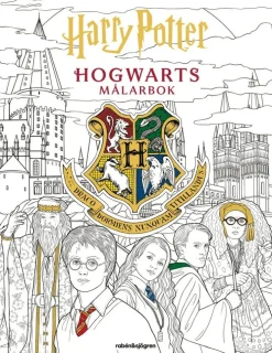 Harry Potter Hogwarts målarbok